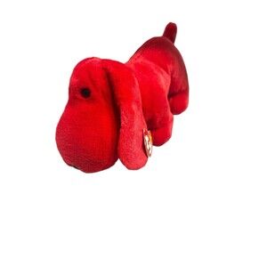 Vintage 1998 Ty Beanie Buddy Rover Red Dog Plush Stuffed Animal